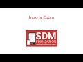 SDM March 2020 - Get started with Zoom