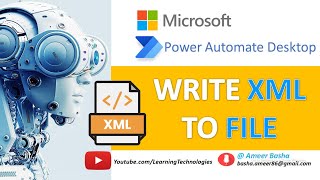 #powerautomatedesktop #microsoftpowerautomatedesktop #powerautomate
#microsoftpowerautomate #rpa in this module,we will learn how to write
xml file by usi...