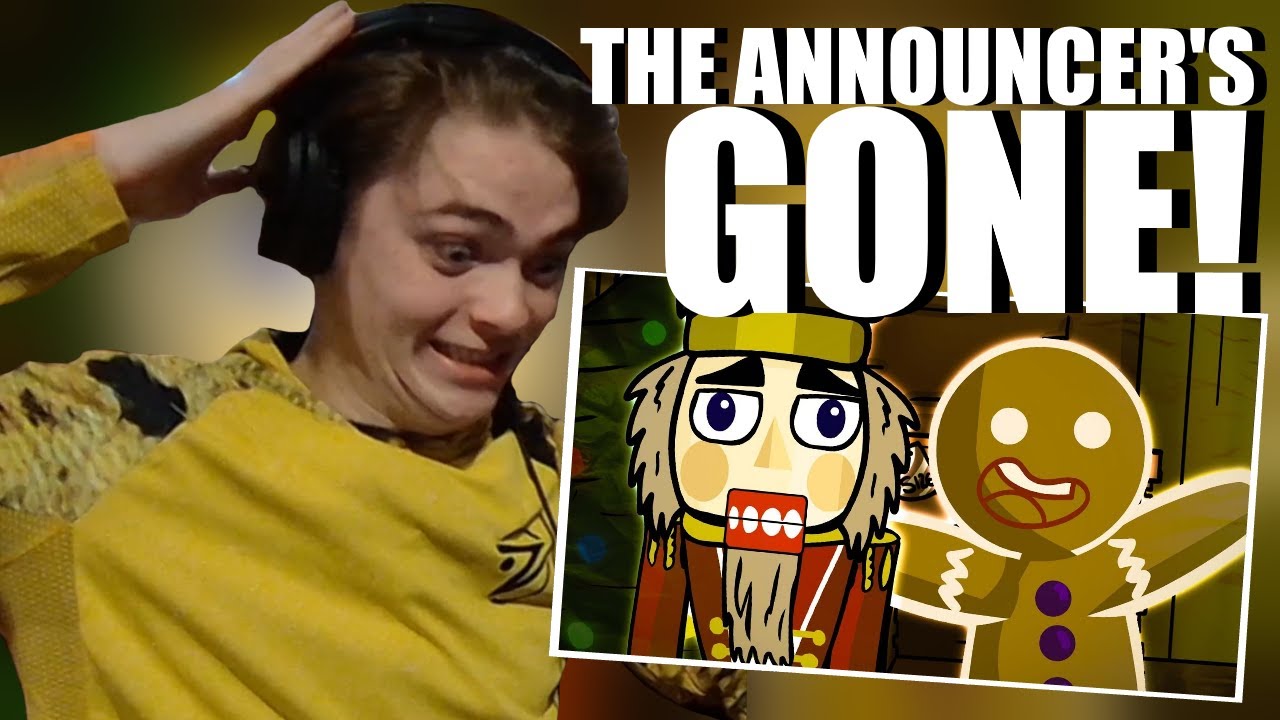 RIP ANNOUNCER... The Nutcracker vs. The Gingerbread Man Rap Battle