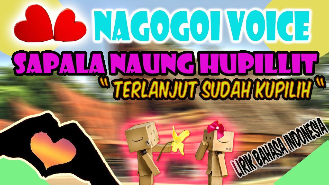 Lirik lagu sapala naung hupillit