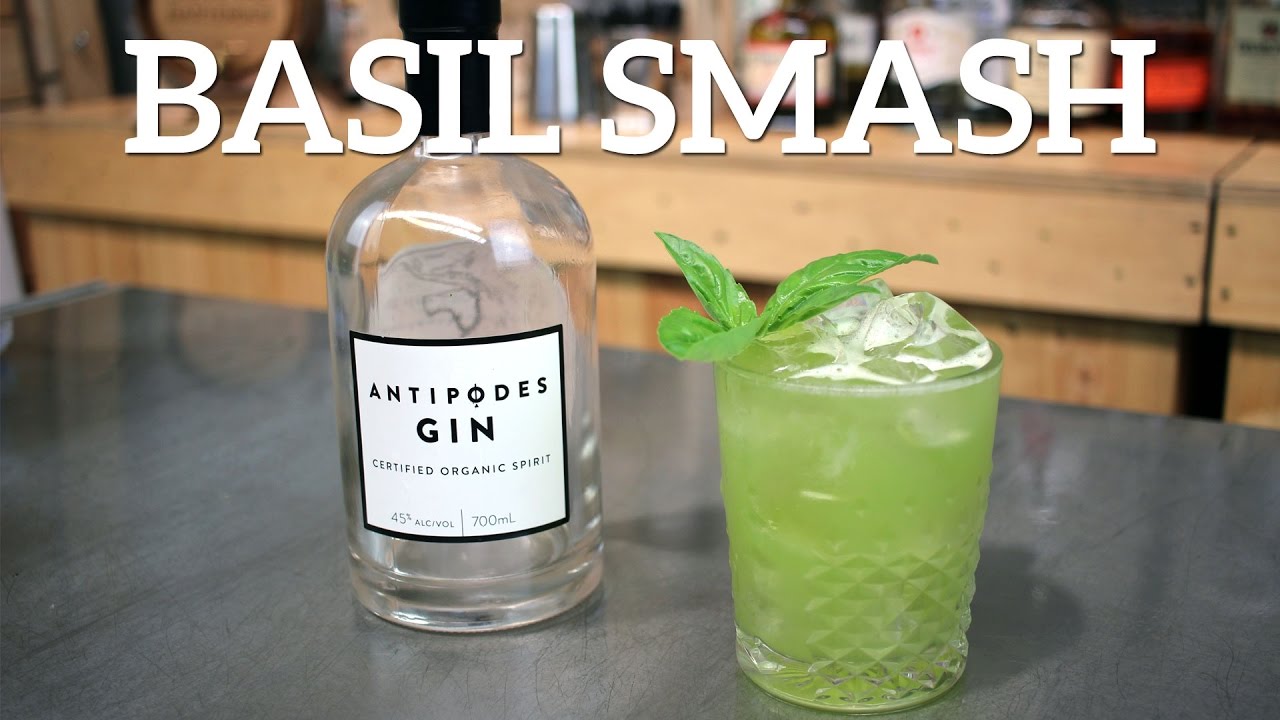 Smash Gin Cocktail Recipe - YouTube