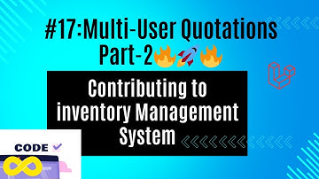 Open Source Ep.17: Laravel Inventory - Multi User Quotations Part-2🛠️