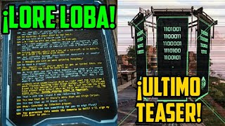 ¡NUEVO LORE LOBA! + ¡ULTIMO TEASER EVENTO CRYPTO! APEX LEGENDS