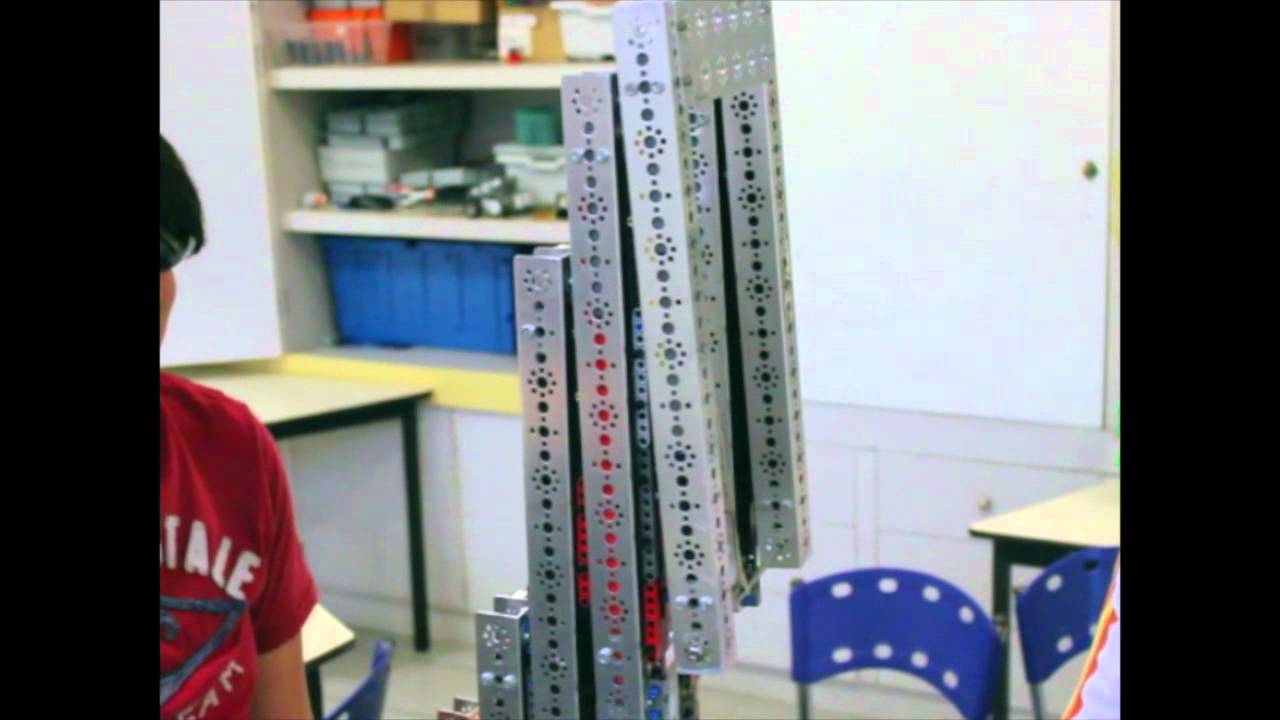 Our FTC Robot's Elevator for Bowled Over V1 YouTube