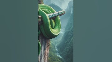 nature exploration|discovery journey|python and train video compilation#phython #animation