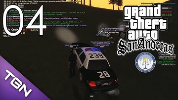 [LS-RP.com] LSPD | Pursuit #04 - Freeway and broken cruiser.
