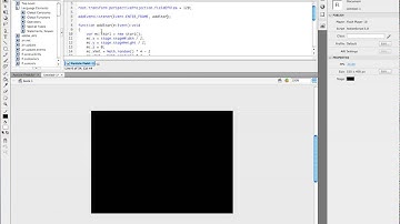 Flash CS4: How To Make A 3D Particle Field