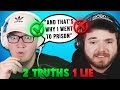 2 Truths 1 Lie Challenge!