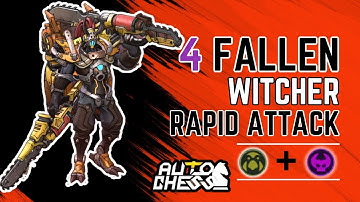 GLACIER DEMON FALLEN WITCHER FULL SPEED | AUTO CHESS