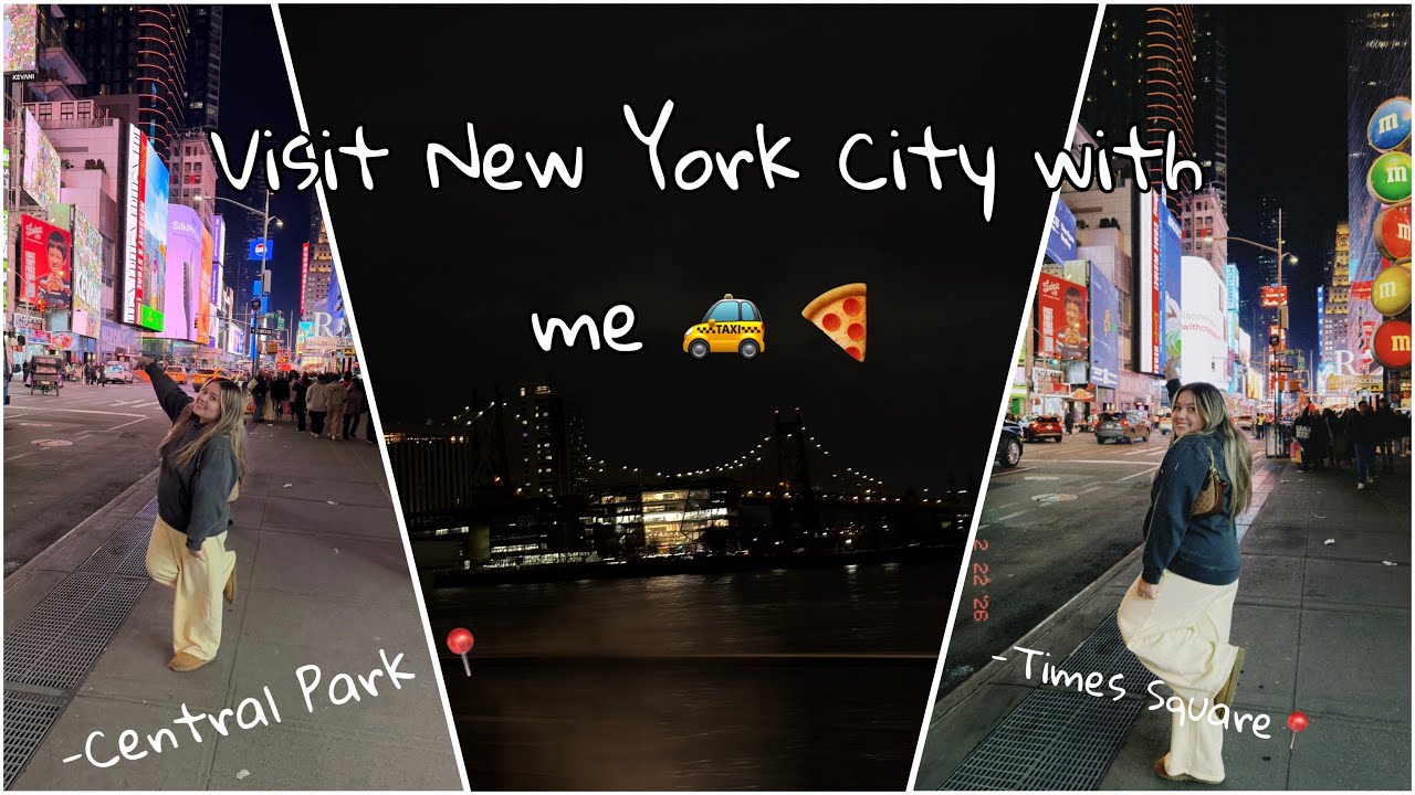Visit New York with me! 🚕 || walk around Central Park and visit time square 🌃 2026
