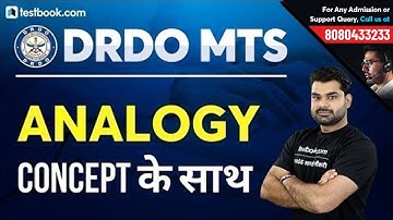 Analogy Reasoning Tricks in Hindi | DRDO MTS 2020 Reasoning Ability Class by Abhinav Sir