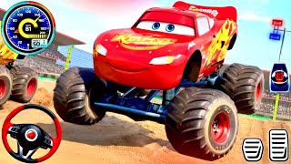 New Monster Trucks Derby Stunts 2026 - Lightning McQueen Crash Car Race! - Car Game Android GamePlay screenshot 1