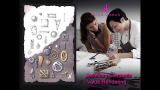 Jewellery Design Series - Value rendering
