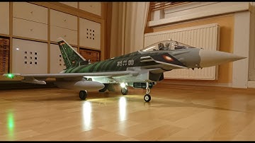3d printed DIY Eurofighter Typhoon Jet - The painting "Ghost Tiger"