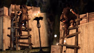 Wip Skyrim Mod Animated Traversal Update Ladders Tight Spaces