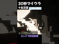 【Minecraft】30秒マイクラpart15~エンドラ討伐目標 #マイクラ #マインクラフト #minecraft #まいくら #shorts #サバイバル