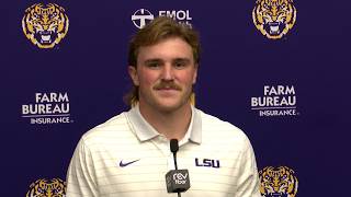 I cannot wait to get in Death Valley this Saturday, LSU players speak to media ahead of Clemson @LSUTigerTV