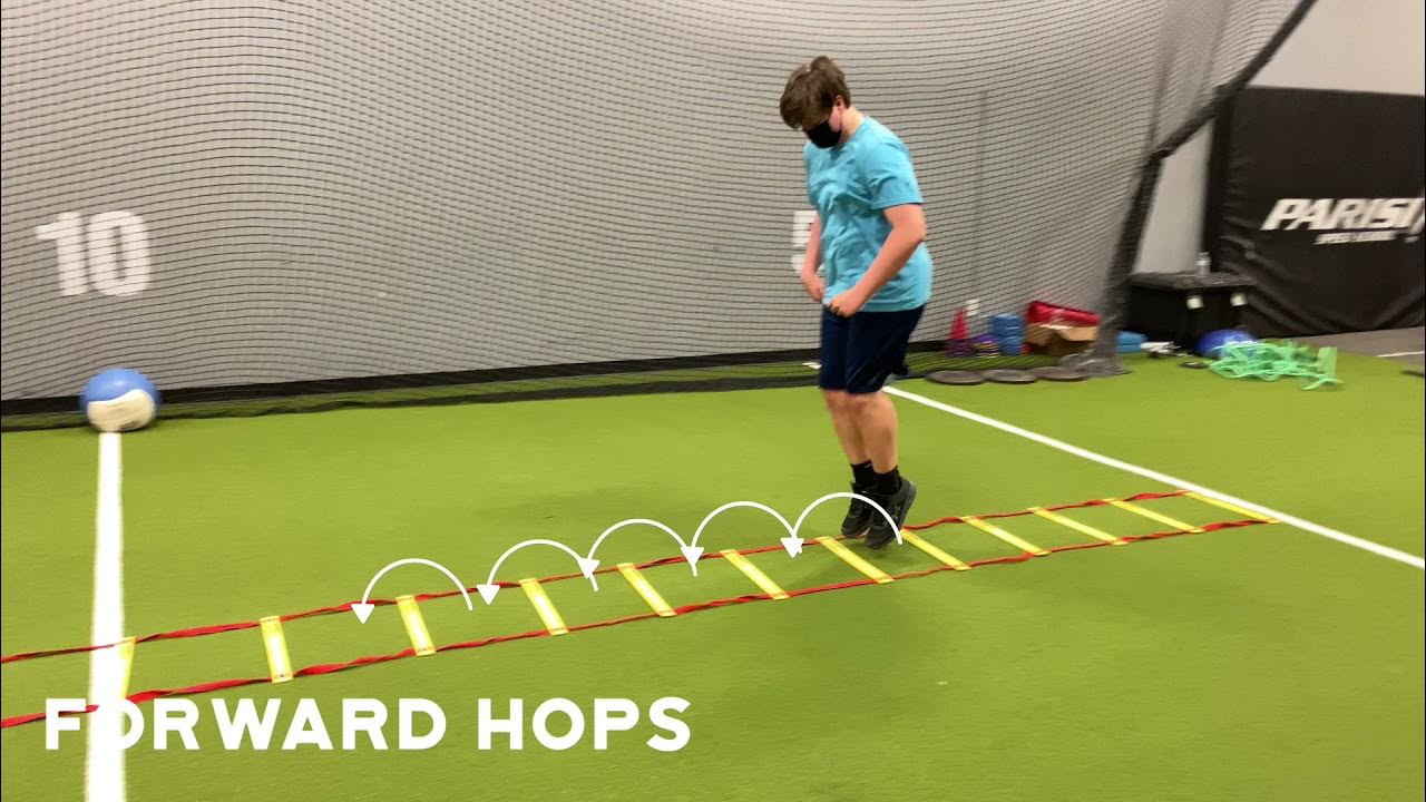 Ladder Drill Forward hops (Physical Education Lesson) YouTube