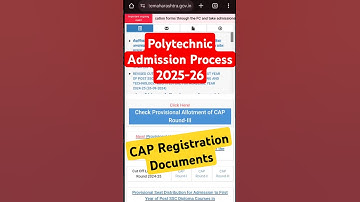 Polytechnic Admission 2025-26 | Diploma admission 2025 #engineering #polytechnic #shorts