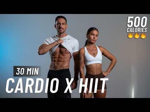 30 MIN CARDIO HIIT WORKOUT - ALL STANDING - Full Body, No Equipment, No Repeats