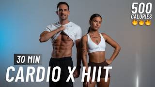 : 30 MIN CARDIO HIIT WORKOUT - ALL STANDING - Full Body, No Equipment, No Repeats