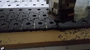 Running small parts on the CNC with no vacuum