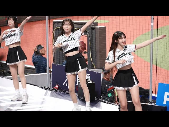 中華職棒 金佳垠 (김가은) x 廉世斌 (염세빈) x 笑笑 大局熱力應援直擊 🔥Rakuten Girls 20260829(4K 60fps)  #rakutengirls