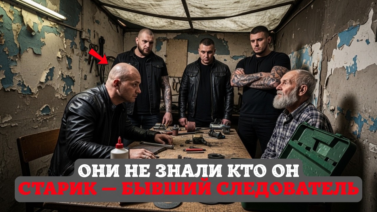 Бандиты ударили старика-механика на рынке… но не знали, что он бывший тайный следователь