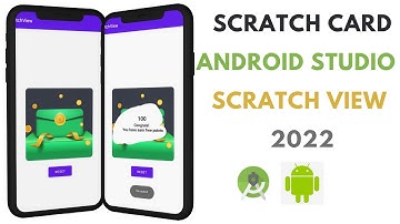 Android Scratch View | Scratch Card | Android Studio | Scratch Card Android Studio 2022