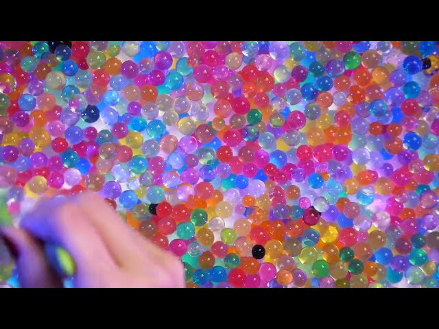 ASMR BRAIN MASSAGE  No talking Beads Bubbly Tingles