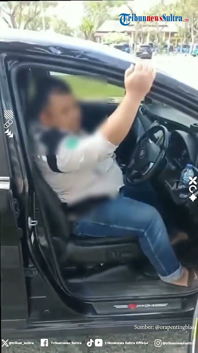 Viral Aksi Seorang Pria Terciduk BAB di Parkiran Bandara Bikin Petugas Geram