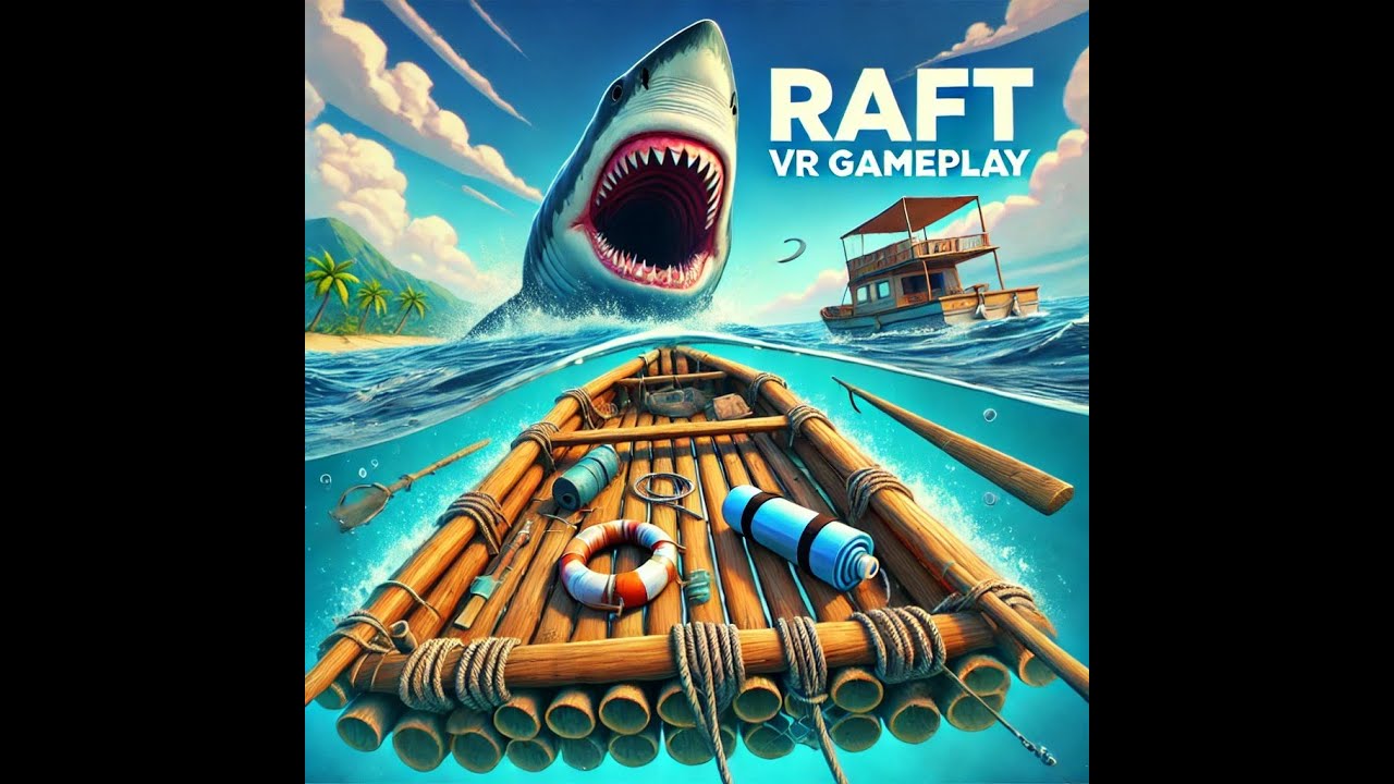Asgard Raft Vr RAFT but in VR - YouTube