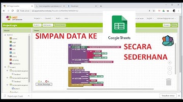 Cara simpan data ke SpreadSheet || App inventor 2