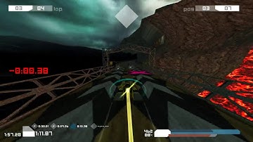 BallisticNG - Kanlaon Peak (Custom Track)