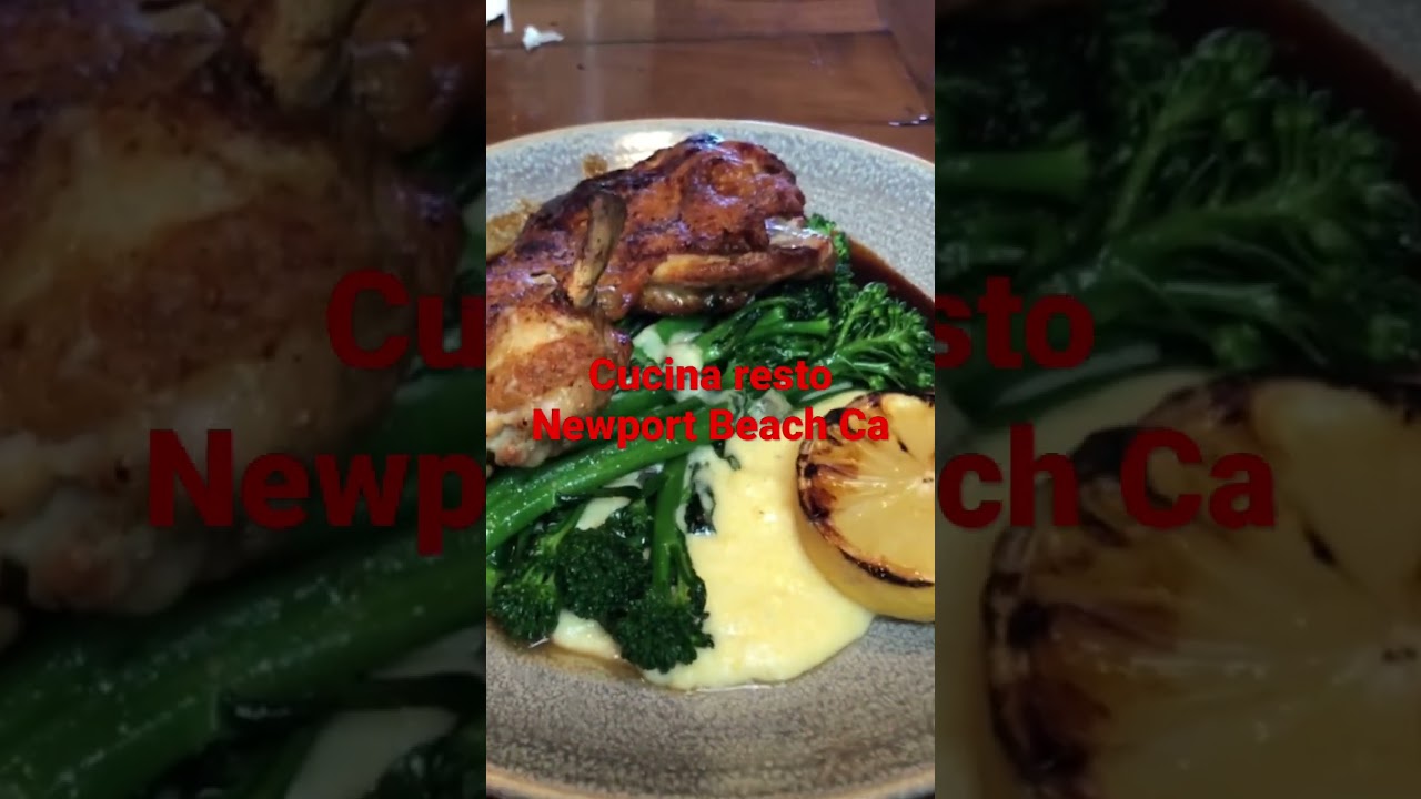 Cucina Enoteca restaurant Newport Beach Ca