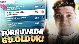 LATE GAME TRİO CUPTA 69. OLDUK! (Fortnite Turnuva)