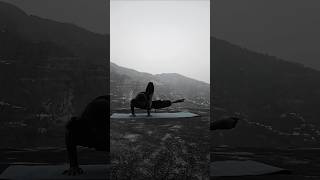 Astavakrasana #arm balance #core strength #balance #yoga pose