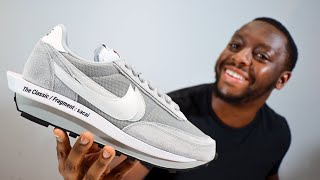 靴 Nike Fragment sacai LDwaffle DH2684 001 Nike x sacai x Fragment Design LDV Waffle 'Light Smoke Grey