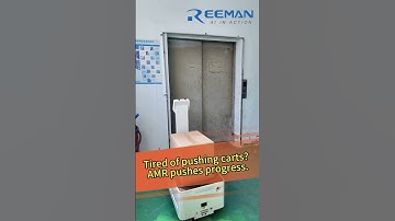 “Tired of pushing carts? AMR pushes progress.