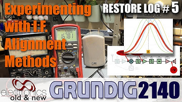 I.F. Alignment in under 2 minutes? Yes, it can be done. Grundig 2140 restoration - part 5 #PCBWay#