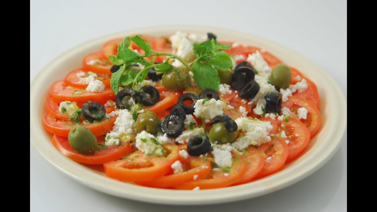 Tomato & Goat Cheese Salad | Cooksmart | Sanjeev Kapoor Khazana