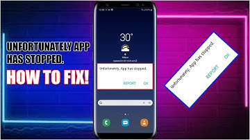 How to Fix "Unfortunately App Has Stopped" (September 2021) | Step By Step Tutorial