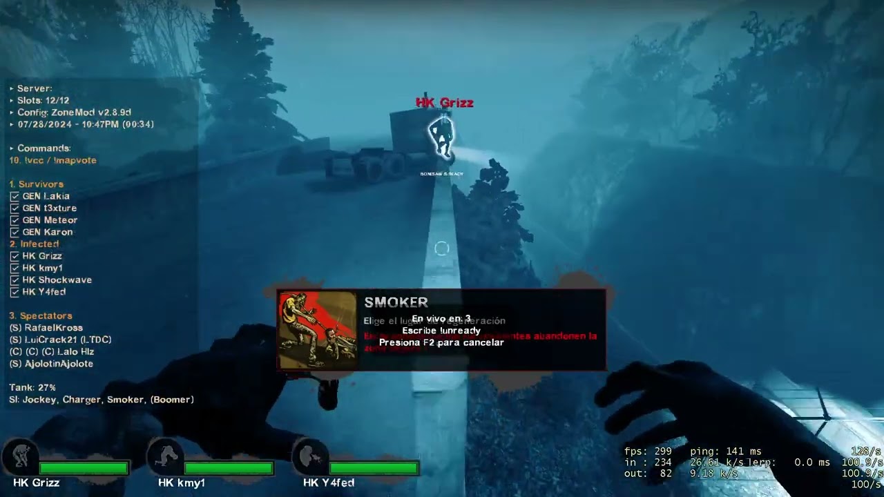 SEMIFINALES | Champions League L4D2 | Gen.G VS Hokori | Shockwave POV Detour Ahead