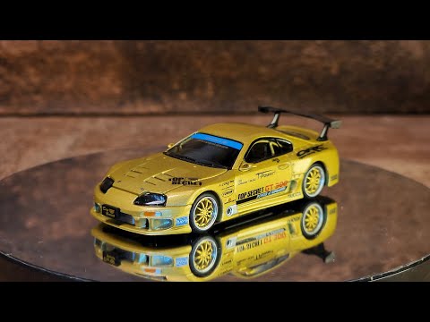 1/64 Pop Race Top Secret GT300 Supra PR64-229 - YouTube