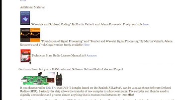 EE123 Digital Signal Processing -  Introduction