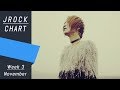 J-ROCK CHART | ORICON | Week 3 of November 2017 - Top 20