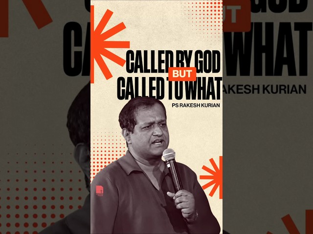 It's not about what you want to do. It's about what God has called you to do.