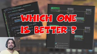 Which one is better ?! Coding or Visual Scripting