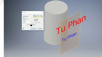 Hướng dẫn học Inventor - 21/61 Vẽ 3D: chạm khắc, chạm nổi (Emboss)