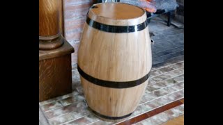 How to Make a Small Decorative Barrel by TimTools99 2,783 views 1 year ago 11 minutes, 29 seconds